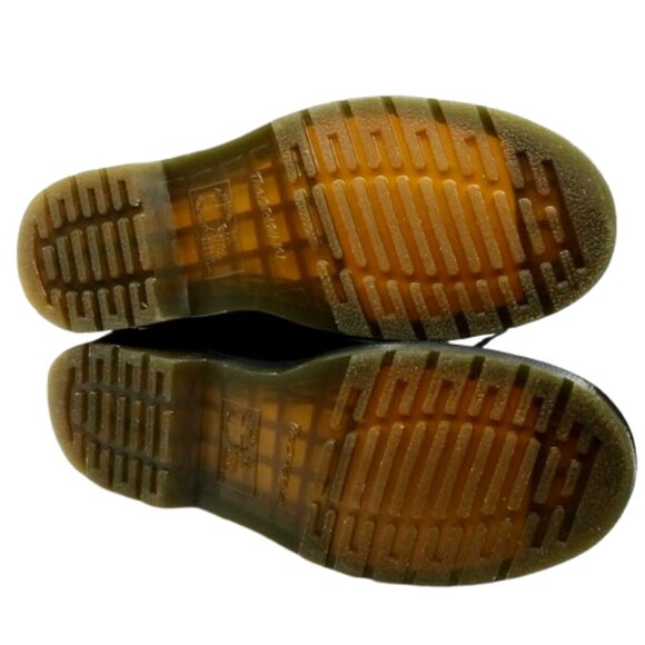 DR MARTENS~1460 Mono Boot~BLACK SMOOTH LEATHER LACE UP~ Women's Size 9 - Picture 2 of 7